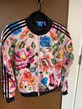ADIDAS FLORITA SUPERSTAR TRACK JACKET